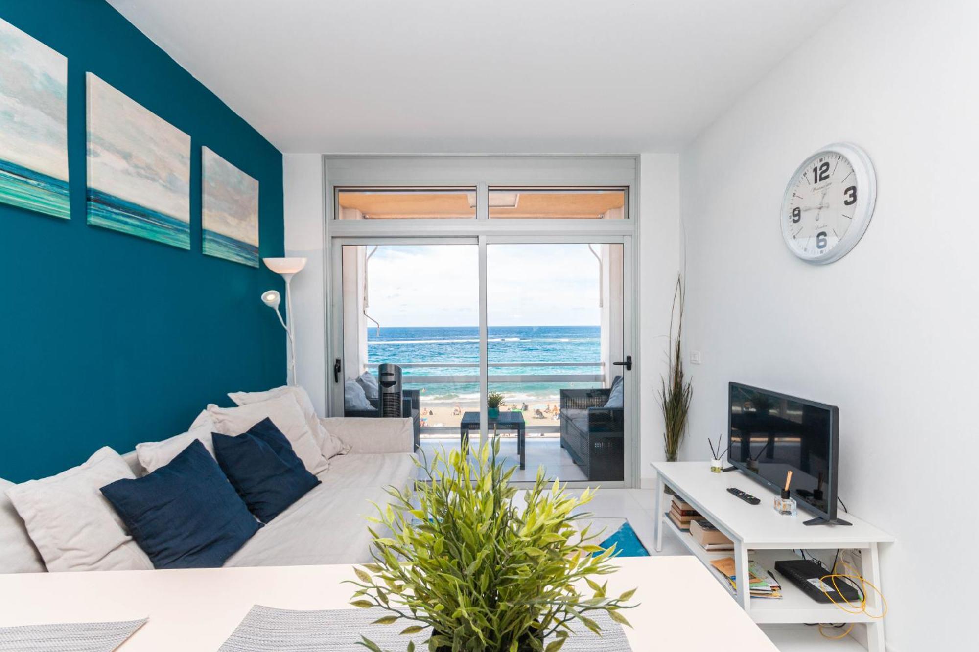Blue Vista Apartment لاس بالماس دي غران كاناريا المظهر الخارجي الصورة