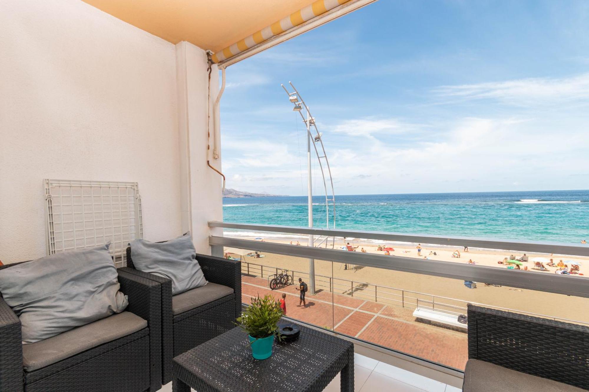 Blue Vista Apartment لاس بالماس دي غران كاناريا المظهر الخارجي الصورة