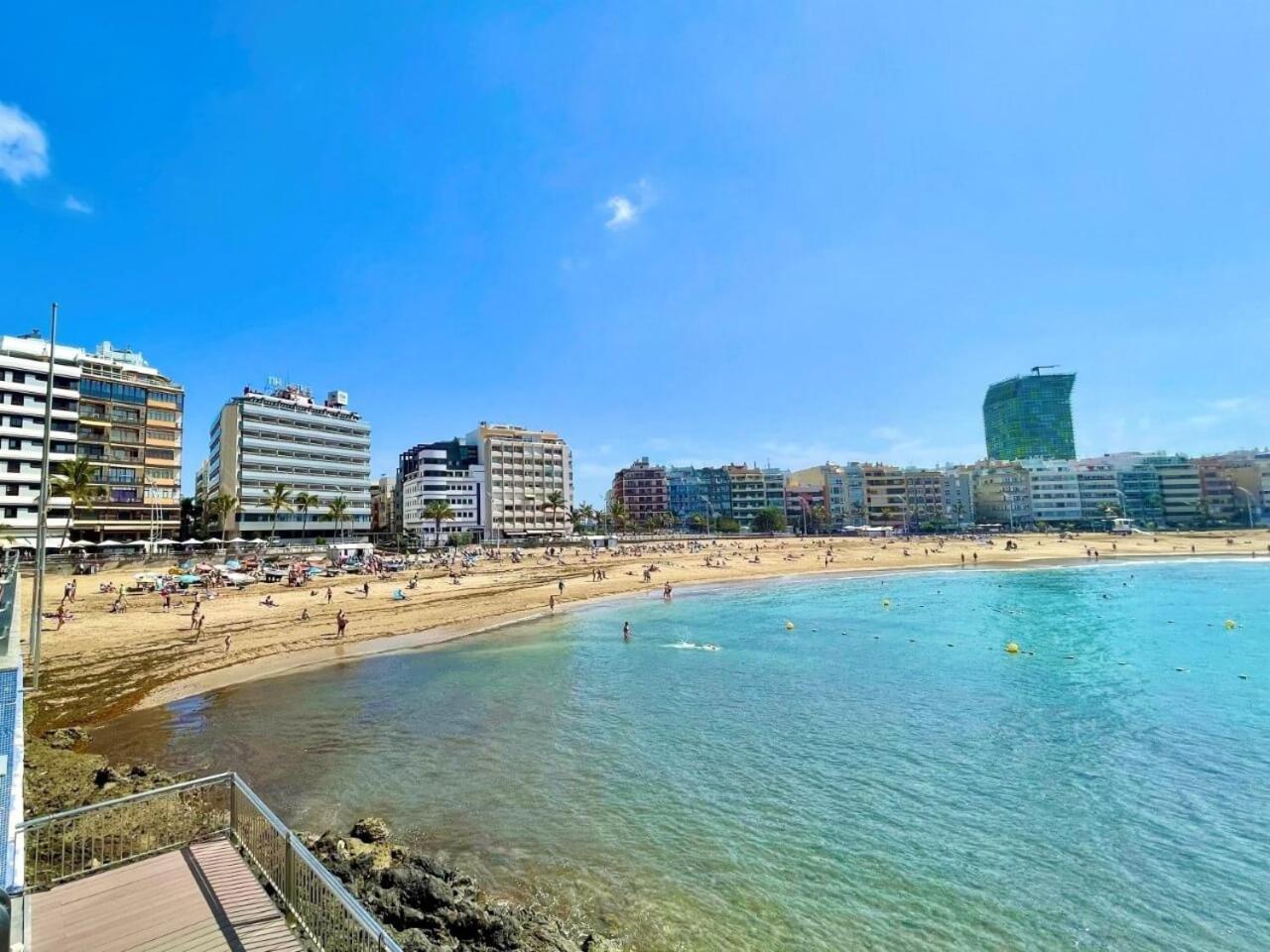 Blue Vista Apartment لاس بالماس دي غران كاناريا المظهر الخارجي الصورة
